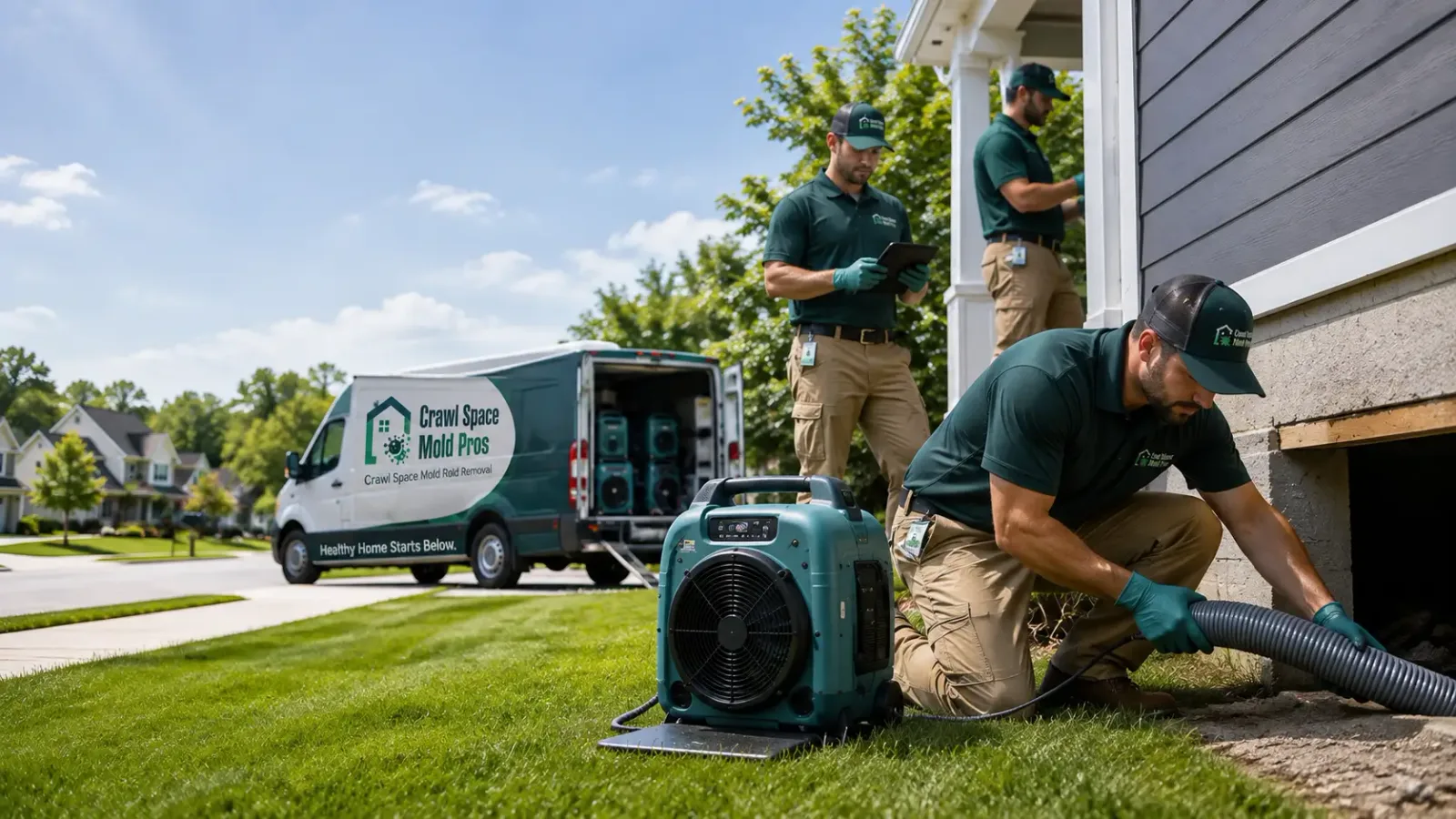 Crawl Space Mold Removal in Holbrook, AZ